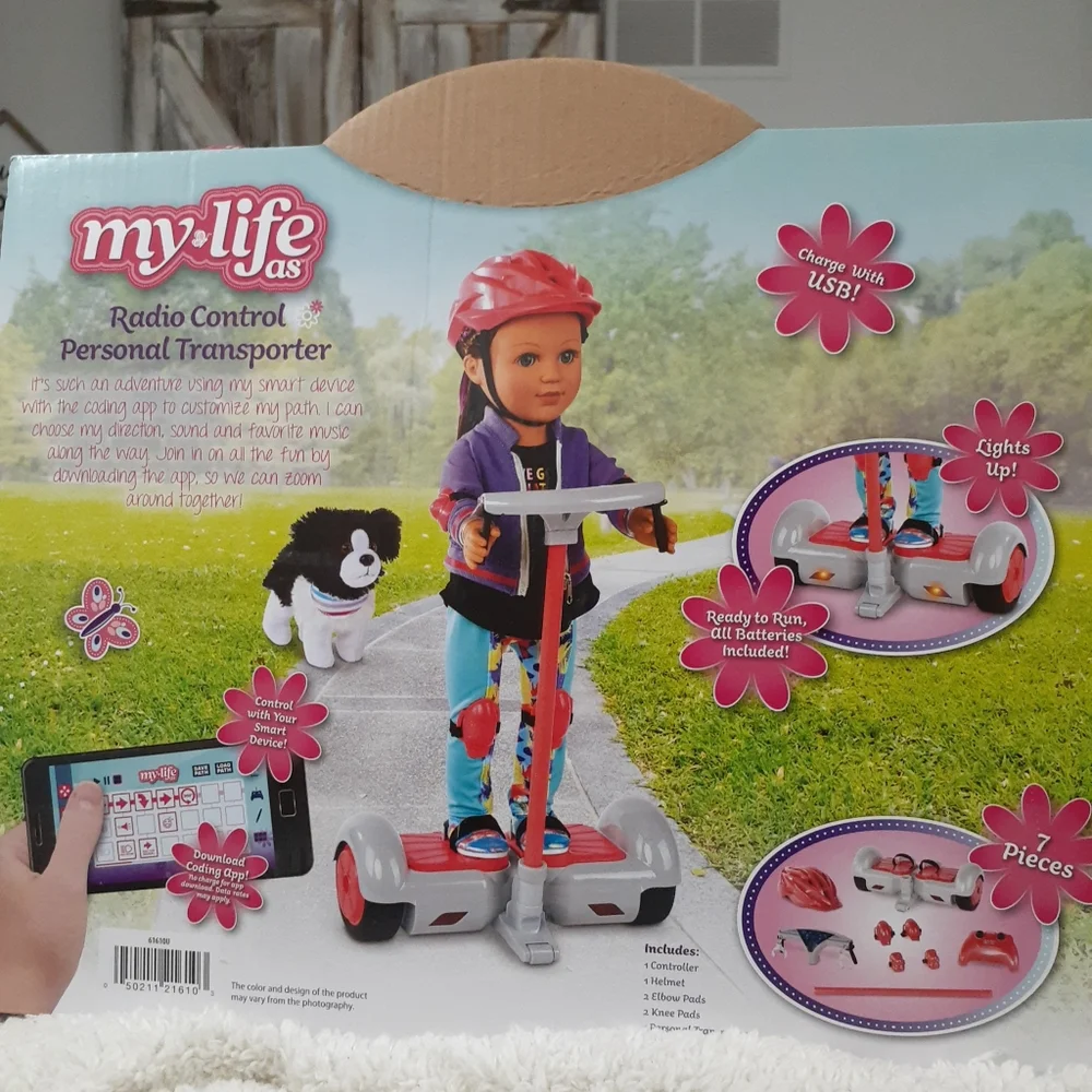 MY LIFE RADIO CONTROL PERSONAL TRANSPORTER 7PC NEW. - Picture 10 of 10